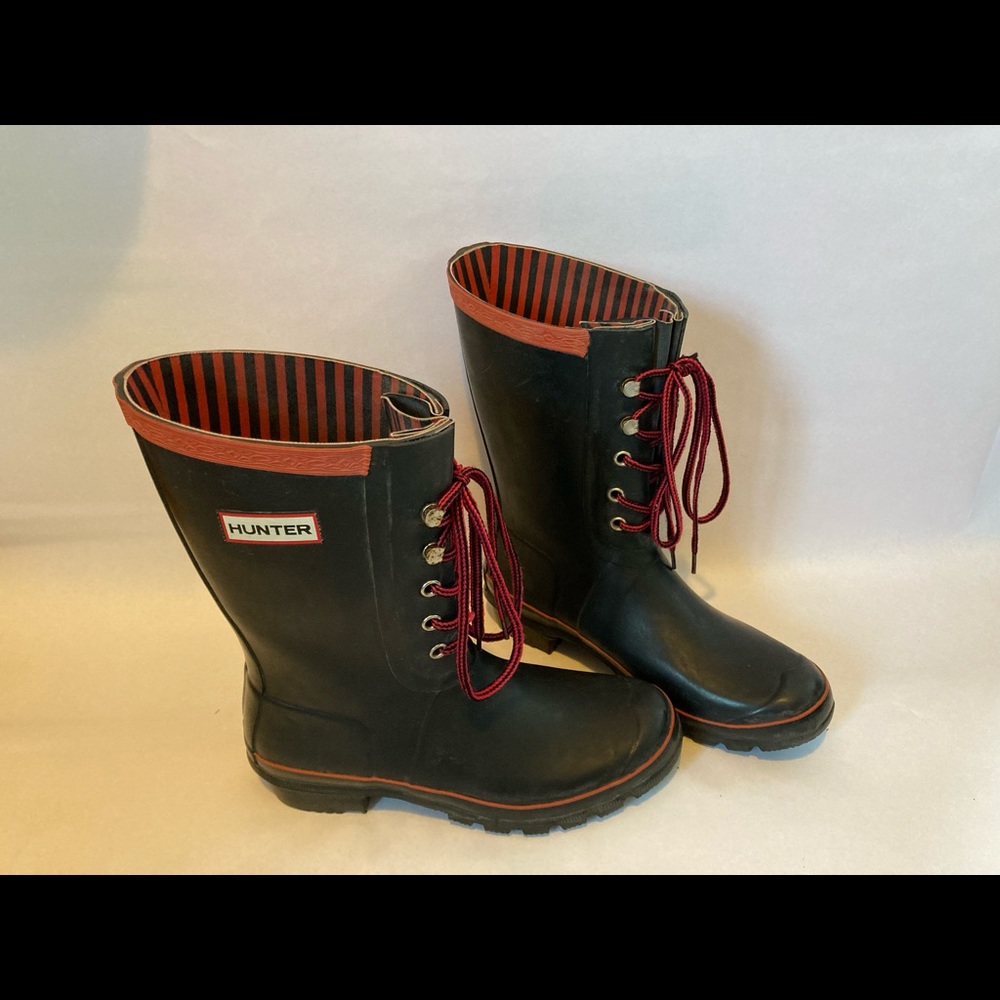 Hunter Lace Boots